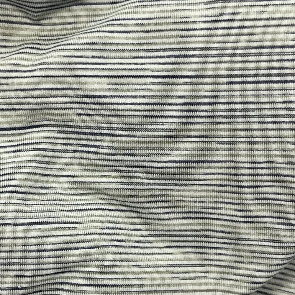 Lululemon Energy Sports‎ Bra Womens 4 Gray Pinstripe Crossback Full Coverage
